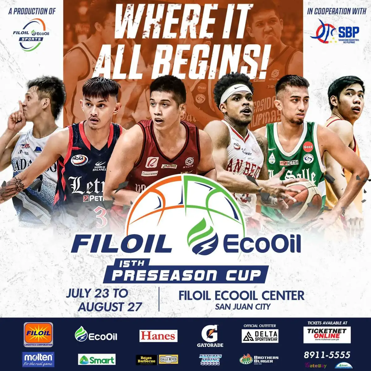 Filoil Ecooil Preseason Cup 22 Live Updates Schedule Standings